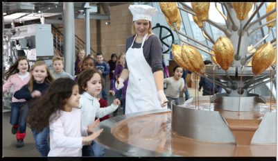 Schokobrunnen Imhoff Museum / BackenMitDir.at