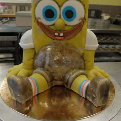 Spongebob als Torte / Michael Mantl-Mussak / Wiener Straße 37