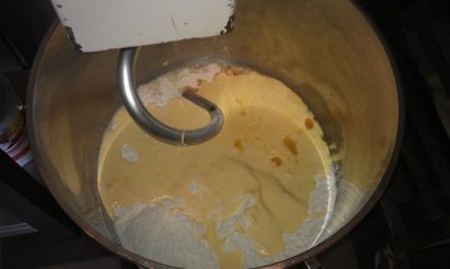 Mischen / Krapfenteig / backen mit dir