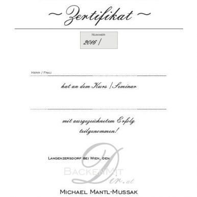 BMD_Zertifikat / Seminare & Kurse / Michael Mantl-Mussak