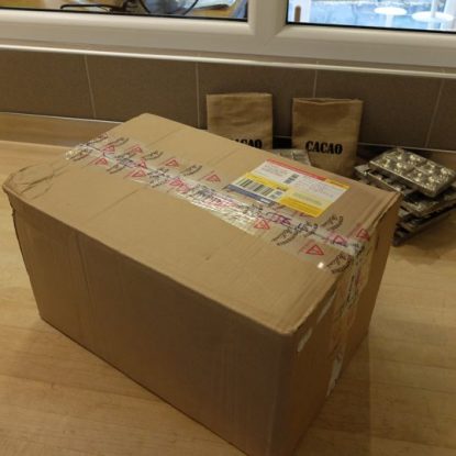 Süßes Paket / Backen mit Dir