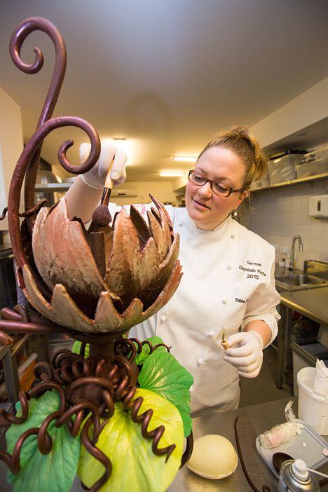 Sabine Dubenkropp / German Chocolat Master 2015 / BackenMitDir.at