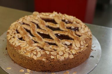 Linzertorte gerührt, bei Backen mit Dir
