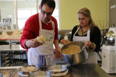 Linzermasse gerührt / backen mit dir